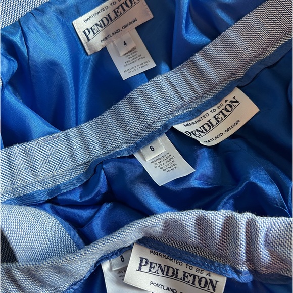 Pendleton wool/silk blend pant and skirt suit - Picture 4 of 4